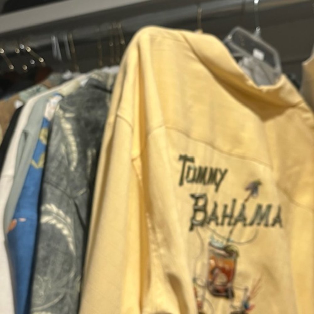 Tommy Bahama shirts 100% silk 2x and XLX